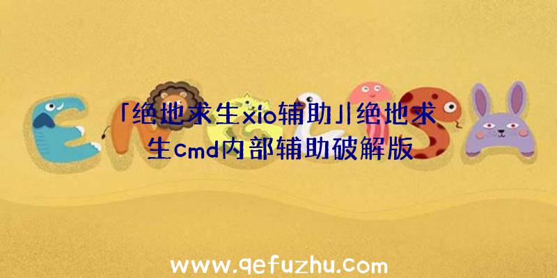 「绝地求生xio辅助」|绝地求生cmd内部辅助破解版
